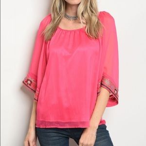 Hot Pink Top